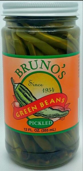 Pickled Green Beans from 미국 supplied by Bruno's Marketplace - Jar 생두 가공품
