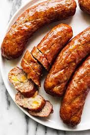 Smoked Sausage from 스페인 supplied by Jamones Aljomar, S.A. - Pork Sausage - Kabanos (=Kabanosy) 소시지