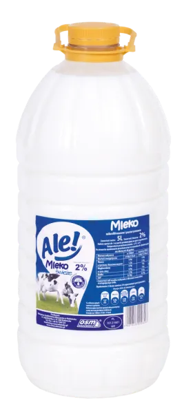Ale! Fresh milk 5L from 폴란드 supplied by OSM Radomsko - 1 우유