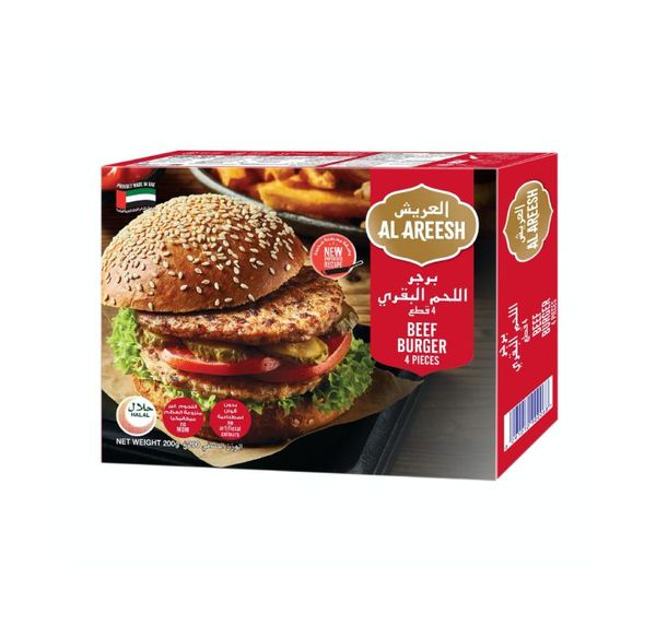 Beef patty from 아랍 에미리트 연합국 supplied by Global Food Industries - Flavored 소고기 가공품