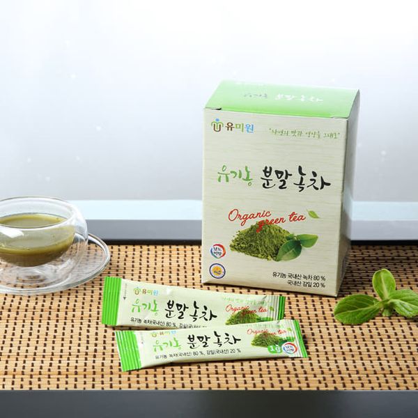 Organic powder green tea from 대한민국 supplied by SOROBIO, Co., Ltd. - Green 대용량 녹차