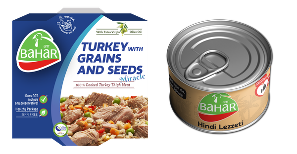 Canned Turkey Luncheon Meat from 튀르키예 supplied by Bahar HINDI - As per customer's request 칠면조고기 가공품