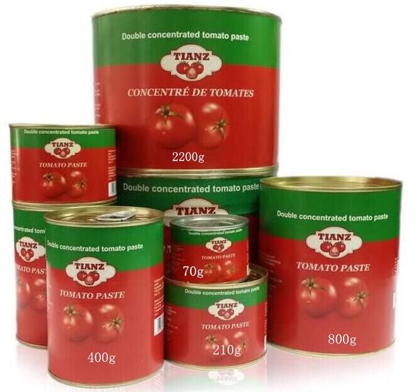 Tomato Paste from 중국 supplied by Tianz Tomato Paste Co. - Can (4300 g) 토마토 페이스트와 퓨레