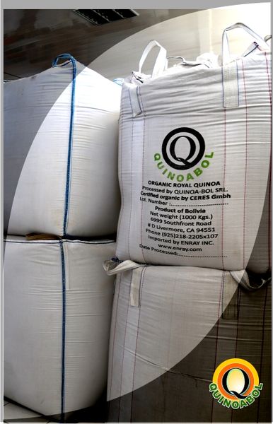 Organic Royal Quinoa Maxi Bag from Bolivia supplied by Quinoabol S.R.L. - Bolivian Quinoa
