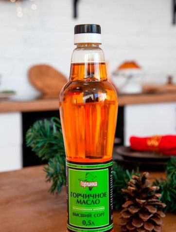 Mustard Oil from Russia supplied by LLC Volgograd Mustard Plant Rodos - Cold Pressed Mustard Oil