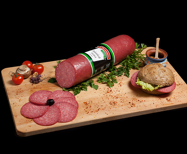 LUKANKA SALAMI GASTRO from 불가리아 supplied by Delicates 2 Ltd. - Vacuum Packed (=VAC) 살라미