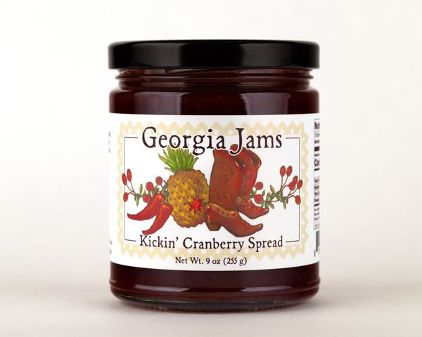 Kickin' Cranberry from 미국 supplied by Georgia Jams - 잼 및 마멀레이드 크랜베리잼