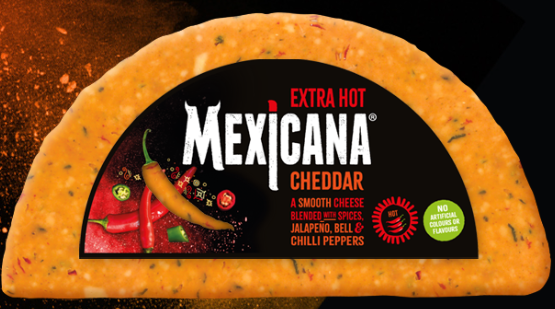 Mexicana Extra Hot Half Wheel from 영국 supplied by Norseland Ltd - 하프 휠 체다 치즈