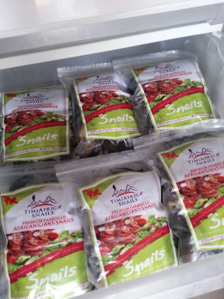 Snail from 나이지리아 supplied by Timi Africa Foods - Shelled 냉동 달팽이