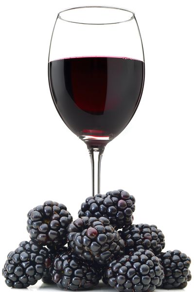 Blackberry Wine from 미국 supplied by Meier's Wine Cellars, Inc. - Bottle 블랙베리 가공품