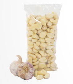 Peeled Garlic 1 kg from 포르투갈 supplied by Agrialho - Transformation & Production of Garlic - Conventional 신선 마늘