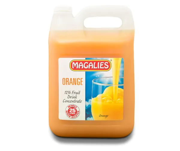 Orange fruit drink concentrate from 남아프리카공화국 supplied by Magaliesberg Citrus Company (Pty) Ltd - Concentrate 오렌지주스