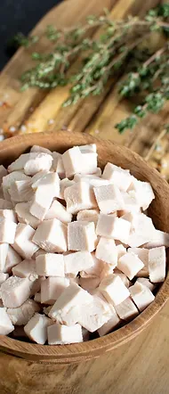 Diced Chicken from United Kingdom supplied by The Dartmouth Smokehouse - Frozen Frozen Chicken Cut