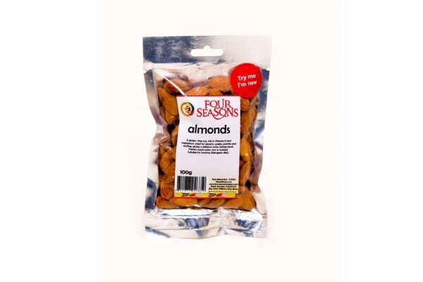 Almonds from Zimbabwe supplied by Four Seasons Foods (Pvt) Ltd - Size: 100 g Almond Kernel
