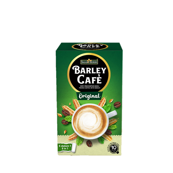 Barley Cafe Premix Coffee with Barley from 말레이시아 supplied by Smart Herbs Manufacturing Sdn. Bhd - Individually Wrapped (=IW) 인스턴트커피