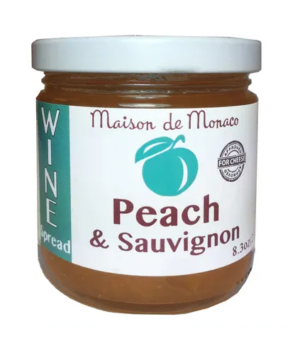 Peach & Sauvignon Blanc Spread from 미국 supplied by Maison de Monaco - Sweetened 스프레드