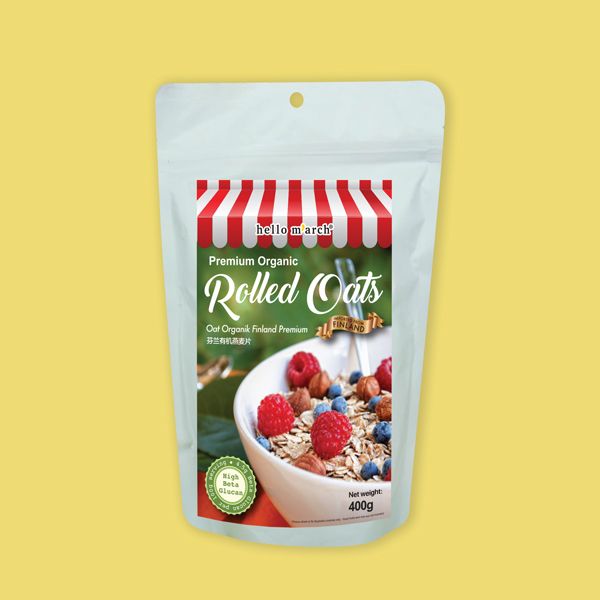 Premium Organic Rolled Oats (Finland) from 핀란드 supplied by Morning Arch Sdn Bhd - Rolled 귀리