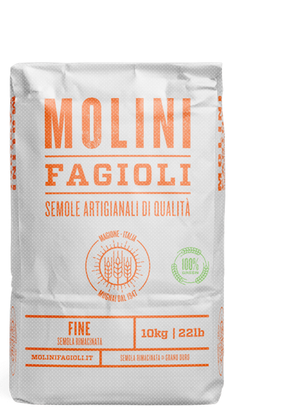 Semolina Flour from 이탈리아 supplied by Molini Fagioli - Group 2 (=Bread-making=Bread Flour=Hard Flour) 밀가루