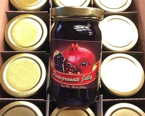 Pomegrate Jelly from 미국 supplied by Home Grown Cellars - Jar 석류 가공품