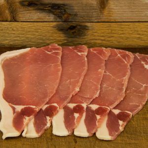 Back Bacon from 미국 supplied by Donaldsons of Orkney - Boneless (=Without Bone=Deboned) 베이컨