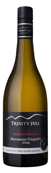 Gimblett Gravels Marsanne Viognier 2018 from 뉴질랜드 supplied by Trinity Hill - 화이트 와인