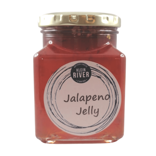 Red Jalapeno Jelly from 남아프리카공화국 supplied by Klein River Cheese - Jar 통조림 또는 병에 든 할라피뇨