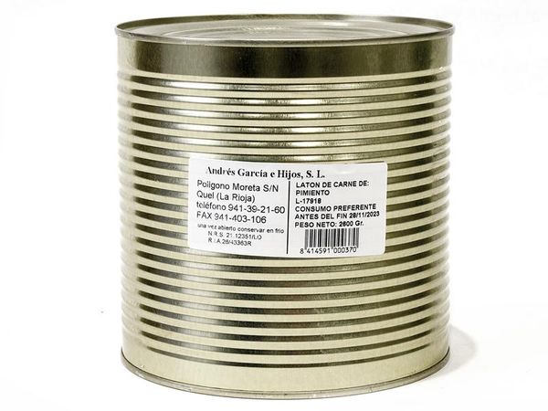 Brass pepper meat from 스페인 supplied by ANDRÉS GARCÍA E HIJOS, S.L. - pepper meat 말린 통고추