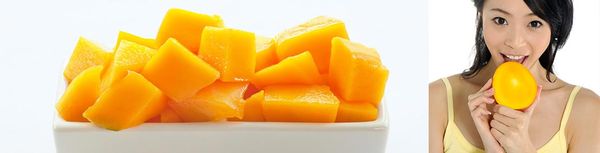 frozen mango cubes from Chile supplied by Patagonfoods Ltda. - Diced Fresh Mango