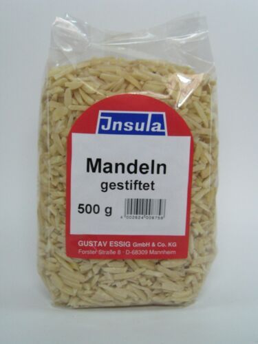 Almond from Germany supplied by INSULA Ingredients - Gustav Essig GmbH & Co. KG - Shelled (=Kernel) Almond Kernel