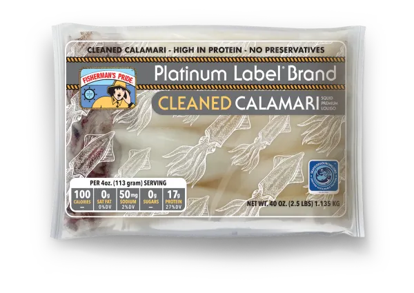 Calamari from United States supplied by Ruggiero Seafood Inc. - Fresh (=Chilled=Raw) Frozen Squid