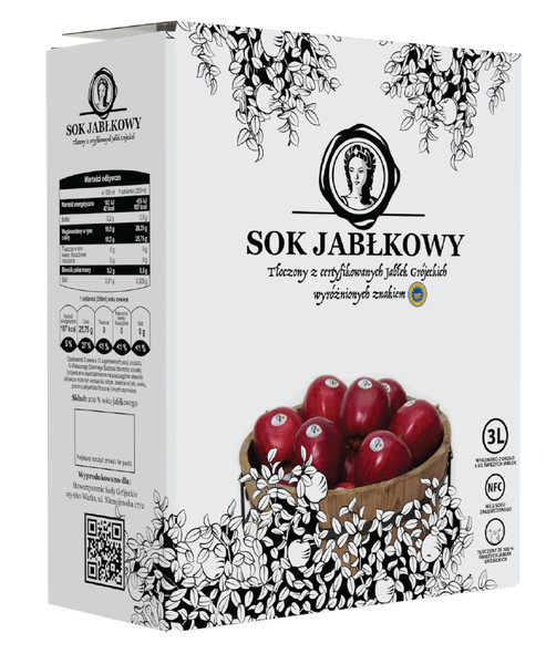Apple Juice from 폴란드 supplied by JABLKO GROJECKIE - Cold Pressed 사과주스