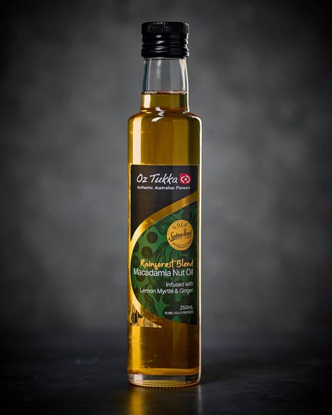 Macadamia Nut Oil from Australia supplied by Oz Tukka - Cold Pressed Macadamia Oil