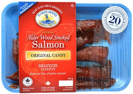 Smoked Salmon from 캐나다 supplied by Hardy Buoys Smoked Fish Inc. - Atlantic Salmon (=Salmo salar) 연어 가공품