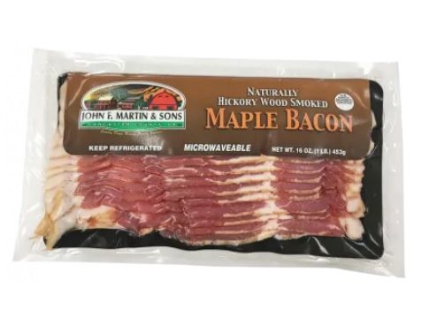 Maple Bacon from 미국 supplied by Bunker Hill Cheese - Sliced 베이컨