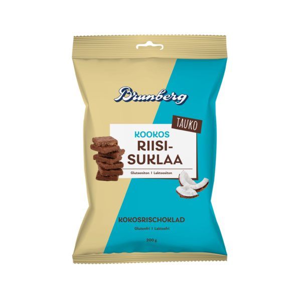 Brunberg Tauko Coconut rice chocolate from 핀란드 supplied by Brunberg Oy - Coconut 초콜릿