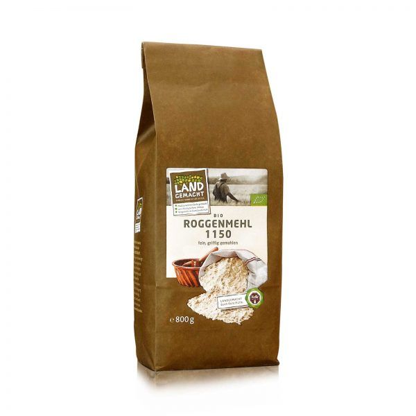 Organic Rye Flour from 독일 supplied by Rolle Mill GmbH - Individually Wrapped (=IW) 호밀가루