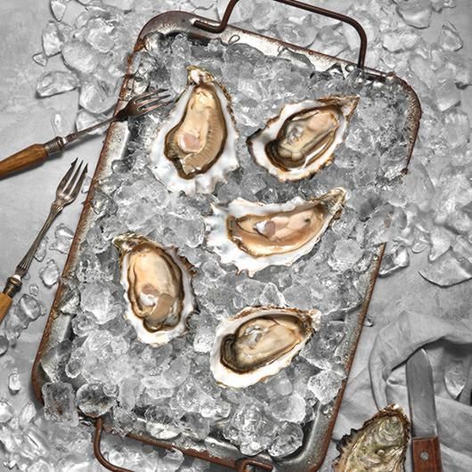 Oyster from United Kingdom supplied by Inverawe - Whole (=In Shell=Unshucked) Fresh Oyster