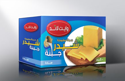 Plain Cheddar Cheese from Egypt supplied by Dairy International Group for Food Industries - Block Cheddar Cheese