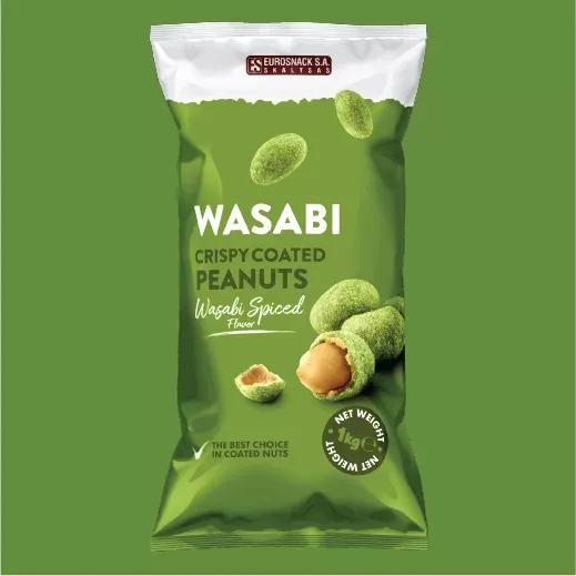 Wasabi Crispy Coated Peanut from 그리스 supplied by Eurosnack S.A. - 기타 스낵