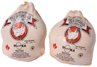 Chicken from Canada supplied by Oka Poultry Farm - Individually Wrapped (=IW) Frozen Whole Chicken