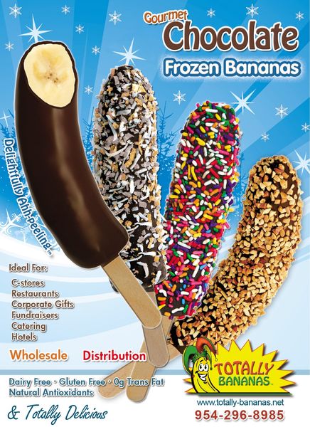 Frozen Banana from 미국 supplied by Totally Bananas LLC - Flavored - Candied (=Sugar Coated) 바나나 가공품