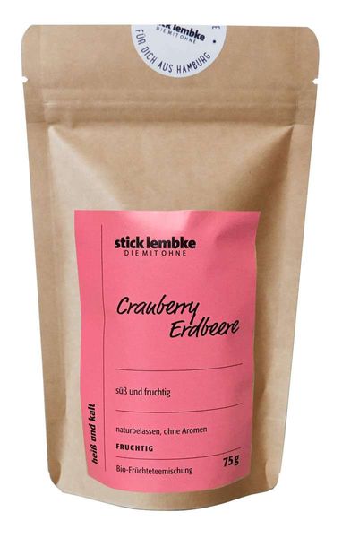Cranberry Strawberry Tea from Germany supplied by Stick & Lembke GmbH - Strawberry Flavored Tea