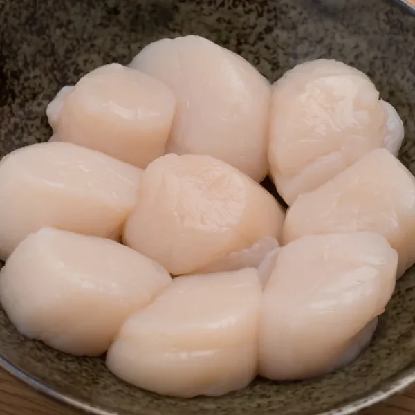 Scallops from 미국 supplied by Graham and Rollins, Incorporated - Sea Scallop (=Placopecten magellanicus=Weathervane Scallops=North Atlantic Sea Scallop=) 냉동 가리비