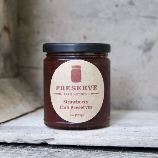 Strawberry Chili Preserve from 미국 supplied by Preserve Farm Kitchens Inc. - Red 딸기 가공품