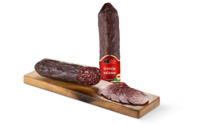 Beef Salami from 슬로베니아 supplied by KRAS - Seasoned 살라미