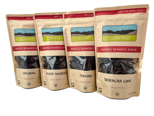 Roasted Seaweed from 미국 supplied by Alaska Coastal Seaweed - Dried 신선 해초