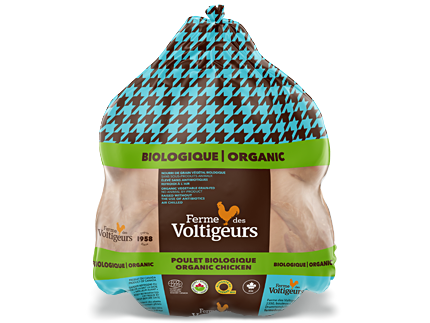 Whole Chicken from Canada supplied by Ferme des Voltigeurs - With Bone Frozen Whole Chicken