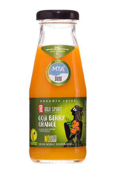 GOJI SPIRIT- ORGANIC JUICE GOJI BERRY-ORANGE from 그리스 supplied by Goji Spirit - High Quality 기타 주스 상품
