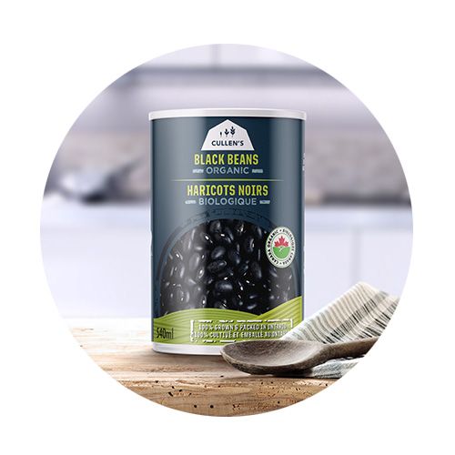 Black Turtle Bean from 캐나다 supplied by Cullen’s Foods - Canned 블랙빈