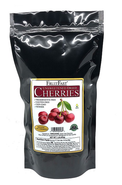 Organic Unsweetened Dried Tart Cherries from United States supplied by FruitFast - Modified Atmosphere Packaging (=MAP) Fresh Sweet Cherry